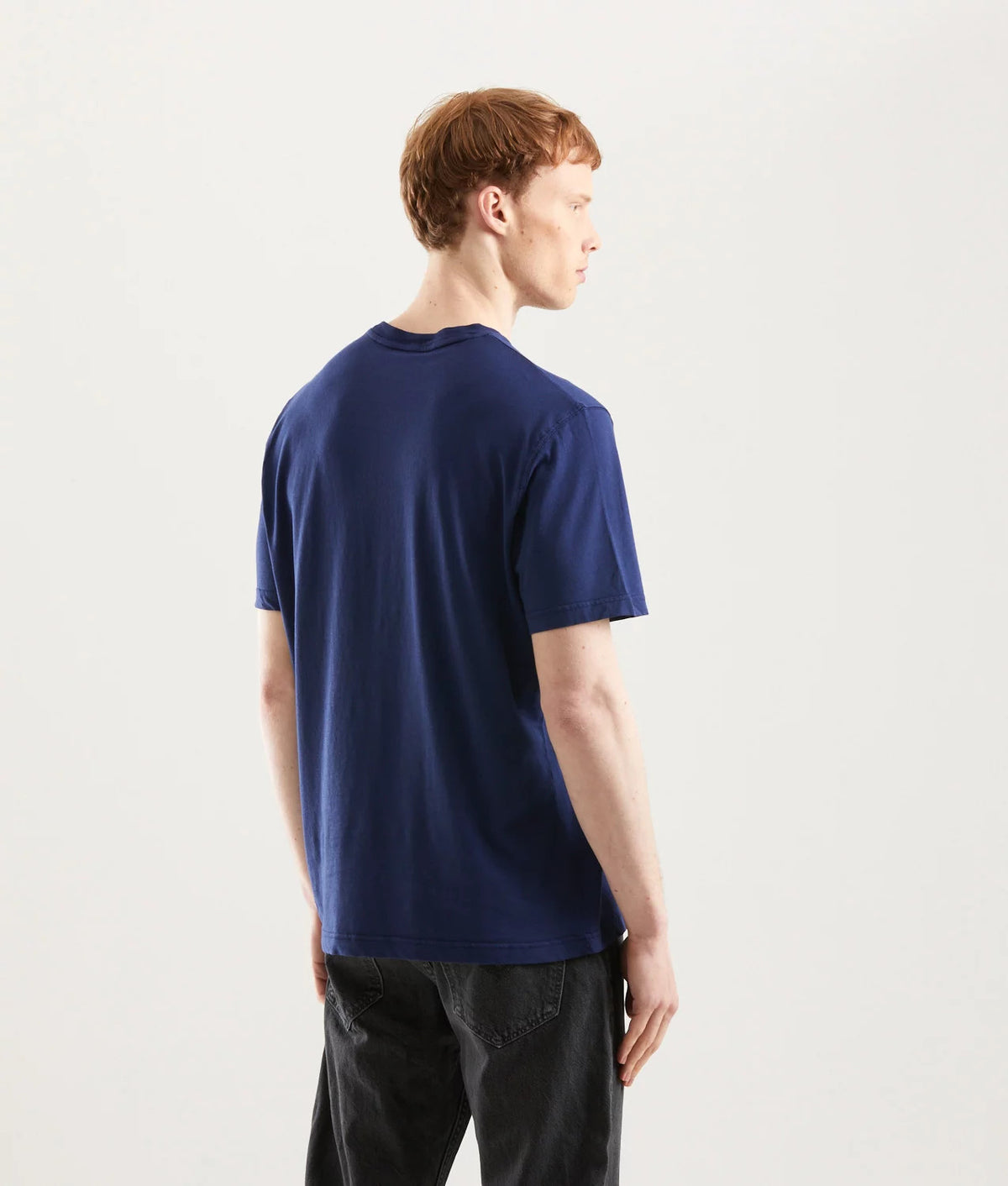 Refrigiwear T-Shirt Uomo Pierce Cotone Blu Taschino Logato