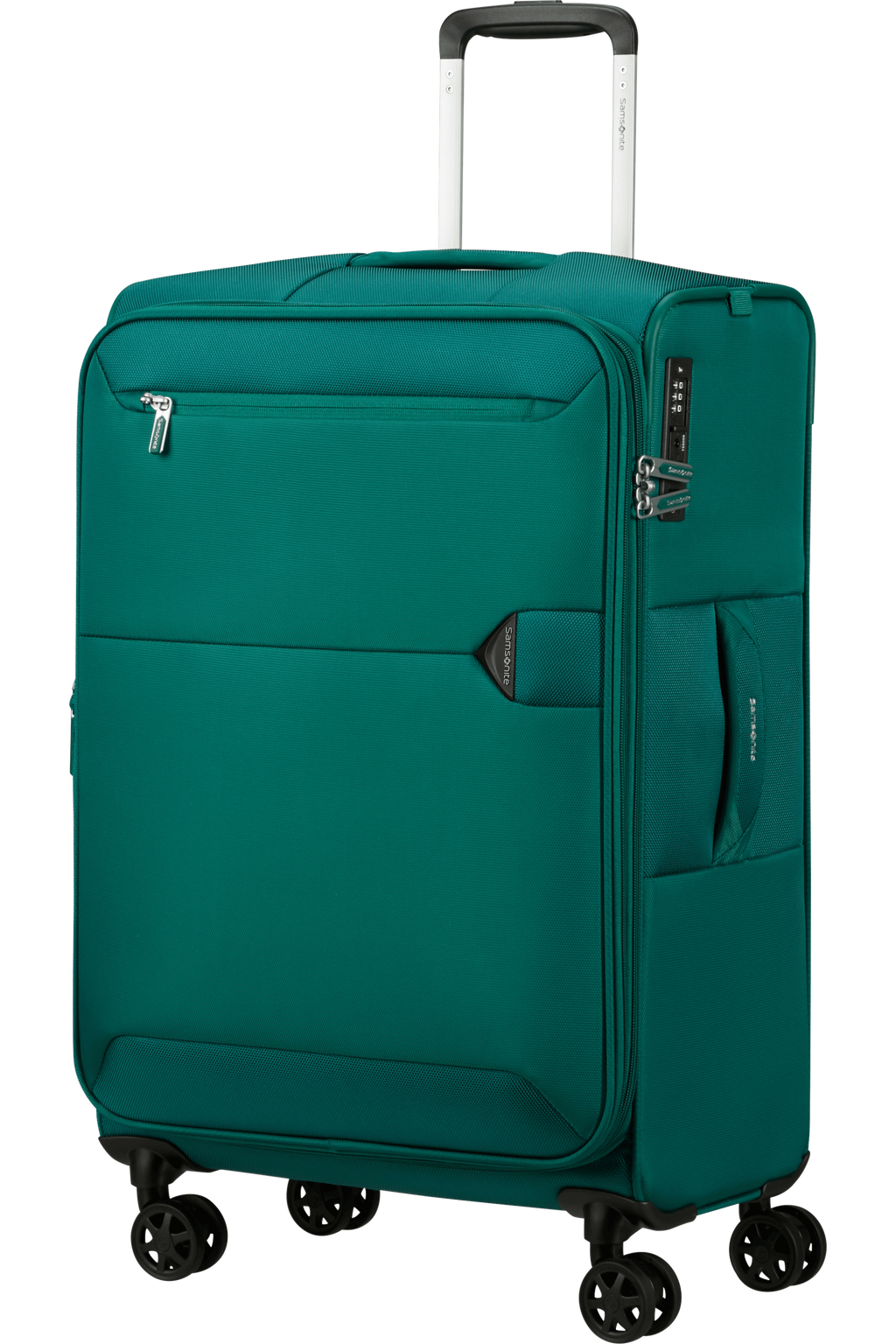 Samsonite Trolley Medium Urbify Nylon Verde Scuro