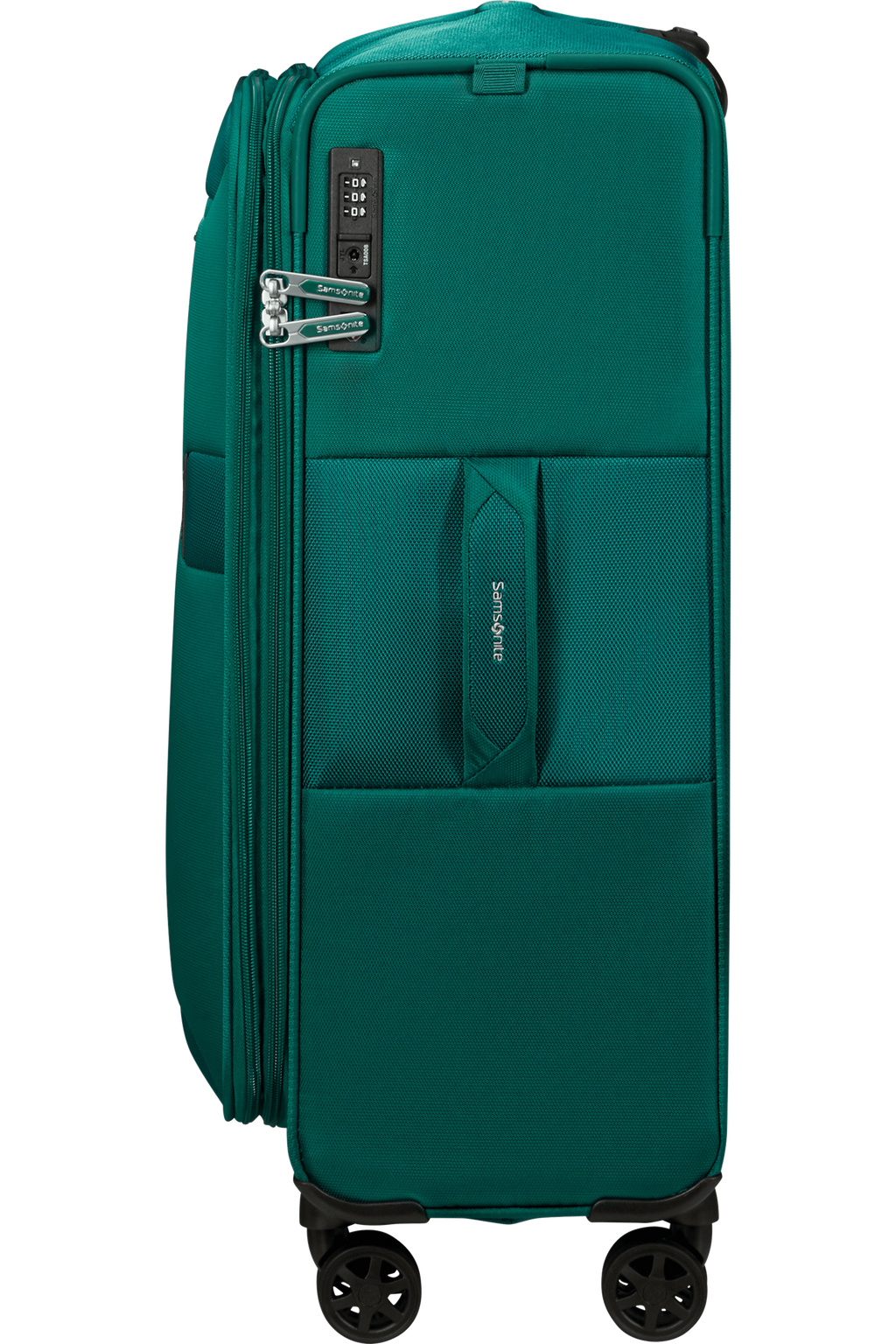 Samsonite Trolley Medium Urbify Nylon Verde Scuro