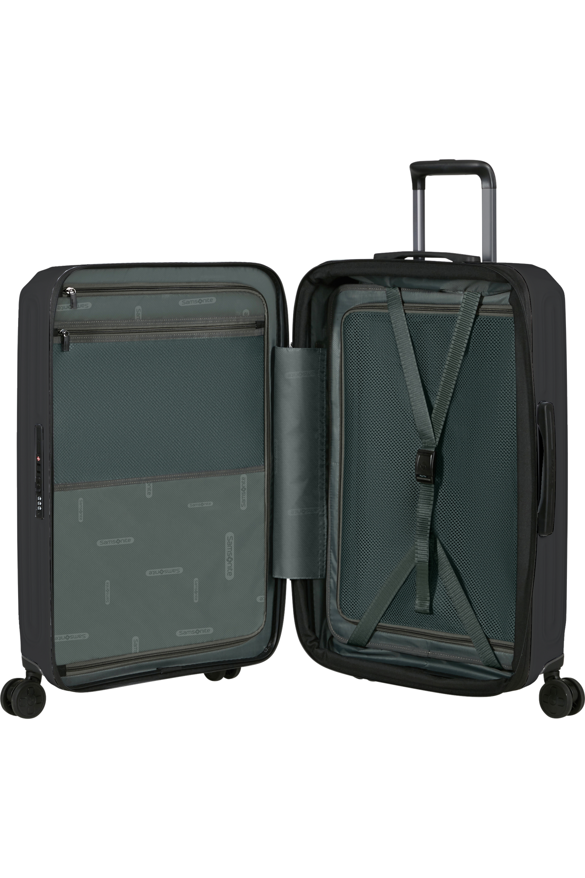 Samsonite Trolley 69 Espandibile Policarbonato Antracite