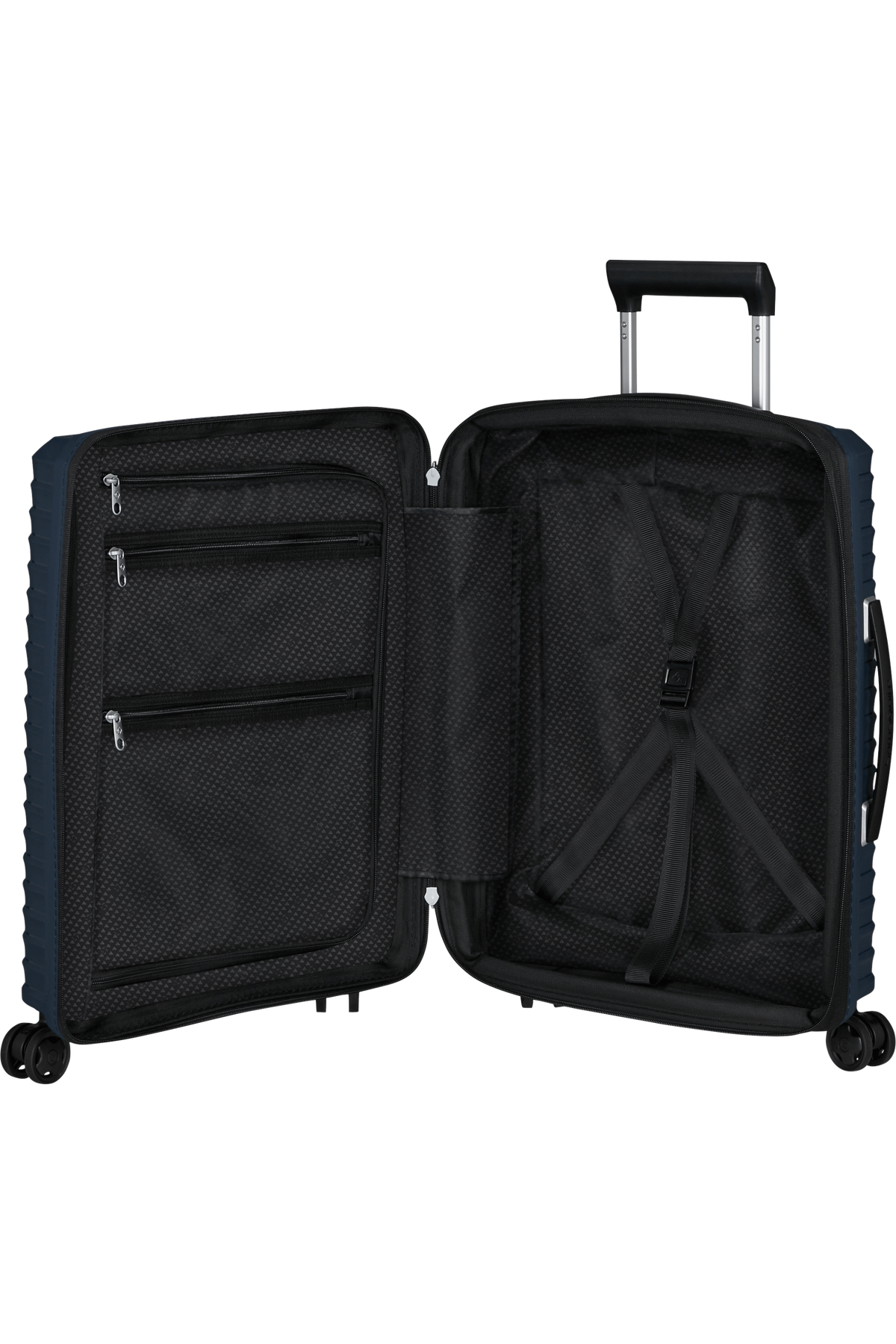 Samsonite Trolley Small Upscape Polipropilene Blu Scuro