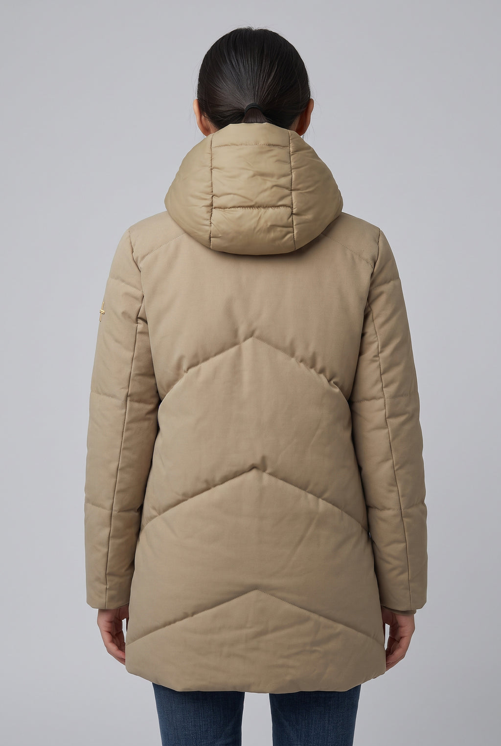 More Giubbino Donna Scarlett Cordura Nylon Beige