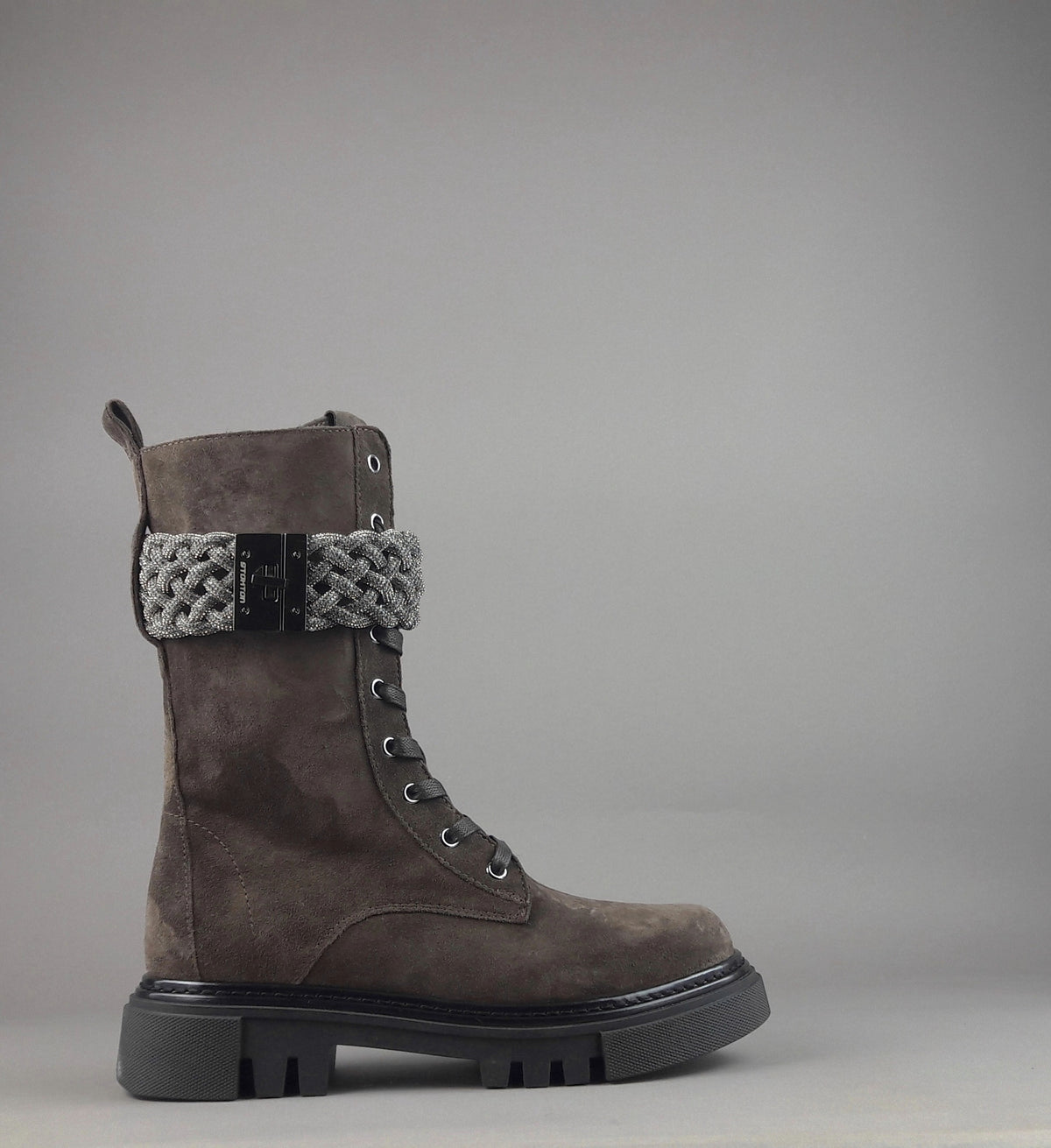 Stokton Anfibio Donna Camoscio Marrone