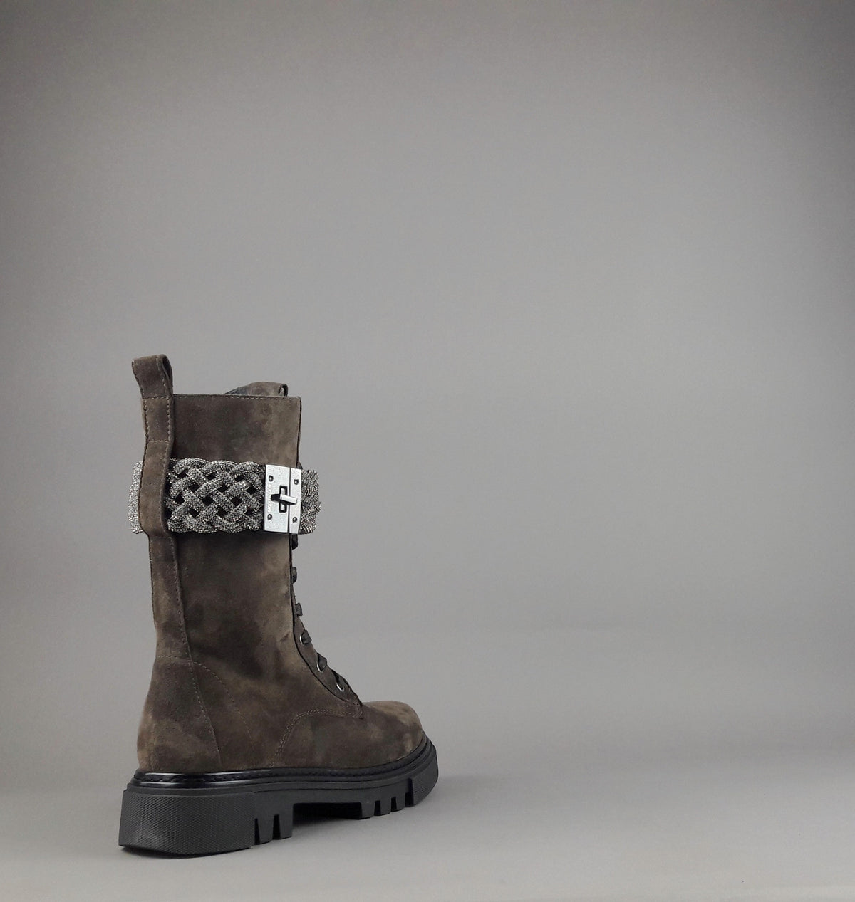 Stokton Anfibio Donna Camoscio Marrone