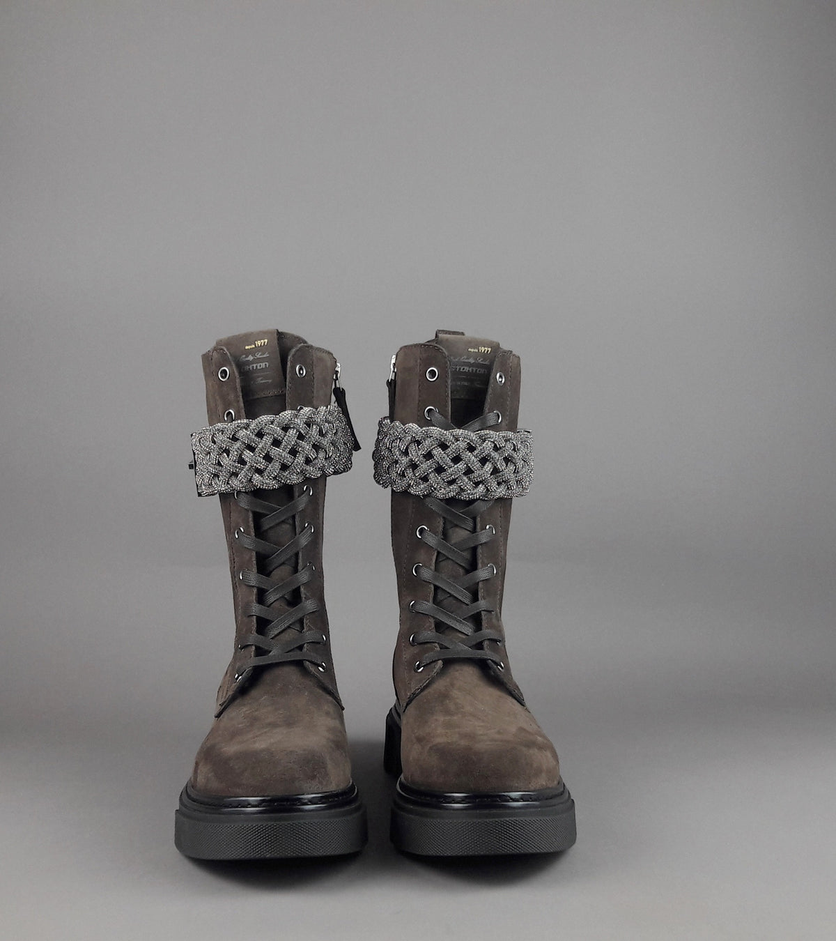 Stokton Anfibio Donna Camoscio Marrone