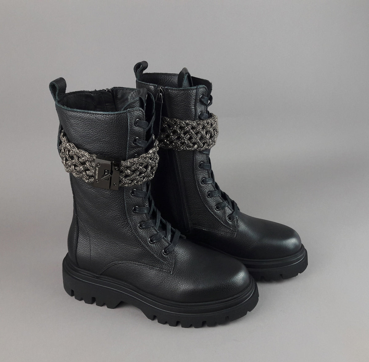 Stokton Anfibio Donna Pelle Nero