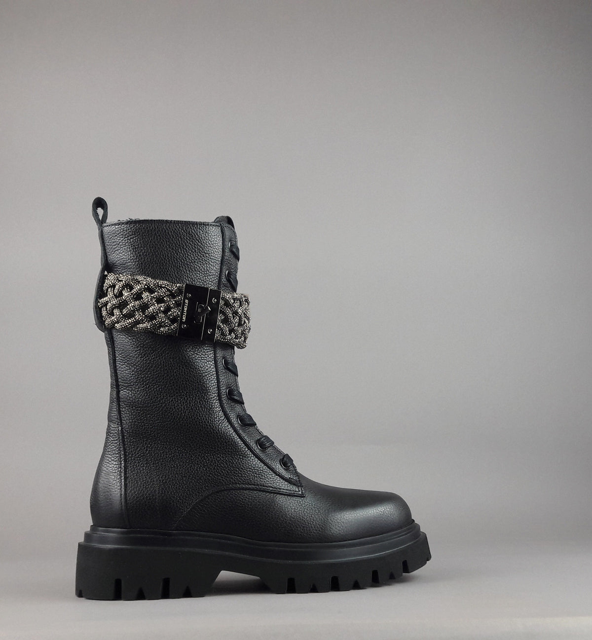 Stokton Anfibio Donna Pelle Nero