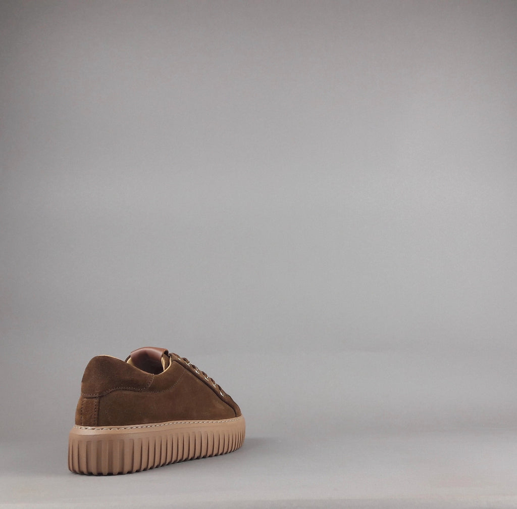 Stokton Sneakers Donna Camoscio Marrone