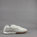 Stokton Sneakers Donna Camoscio Pelle Panna