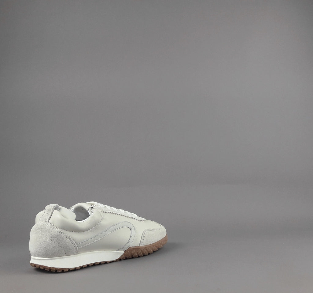 Stokton Sneakers Donna Camoscio Pelle Panna