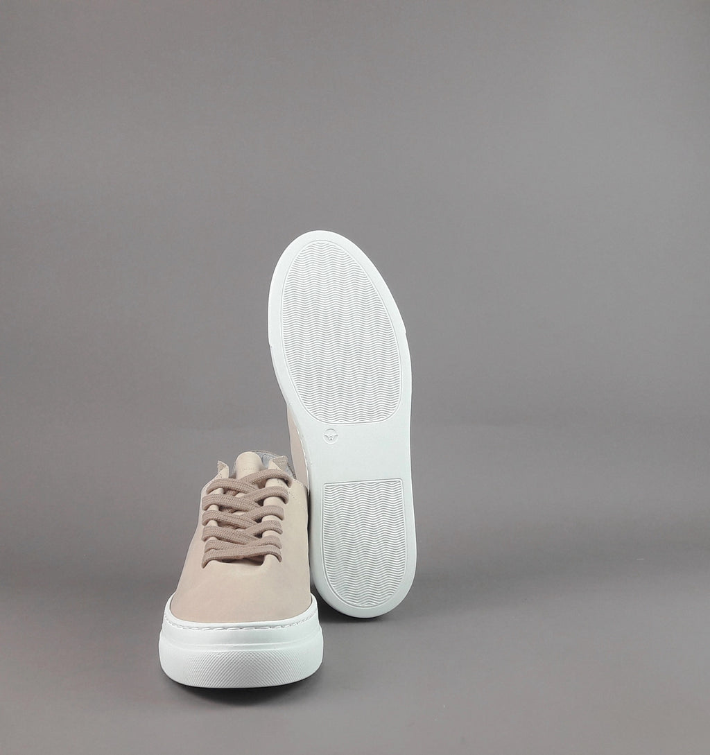 Stokton Sneakers Donna Nabuk Beige Naturale