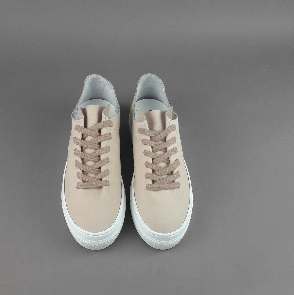 Stokton Sneakers Donna Nabuk Beige Naturale