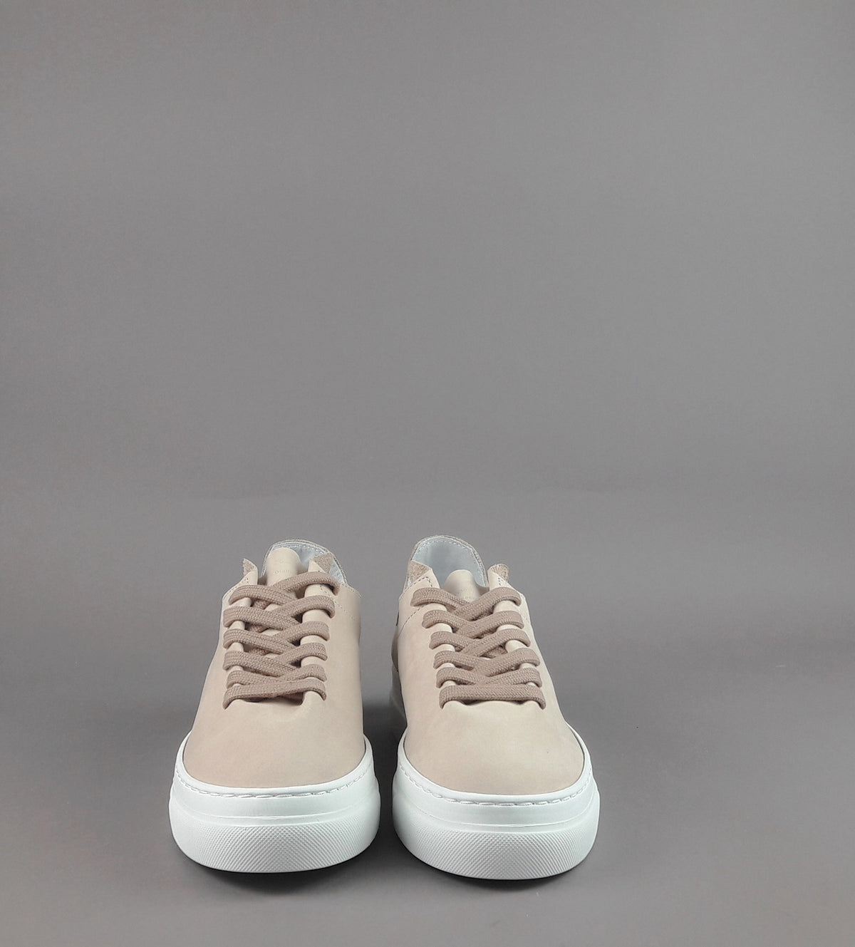 Stokton Sneakers Donna Nabuk Beige Naturale