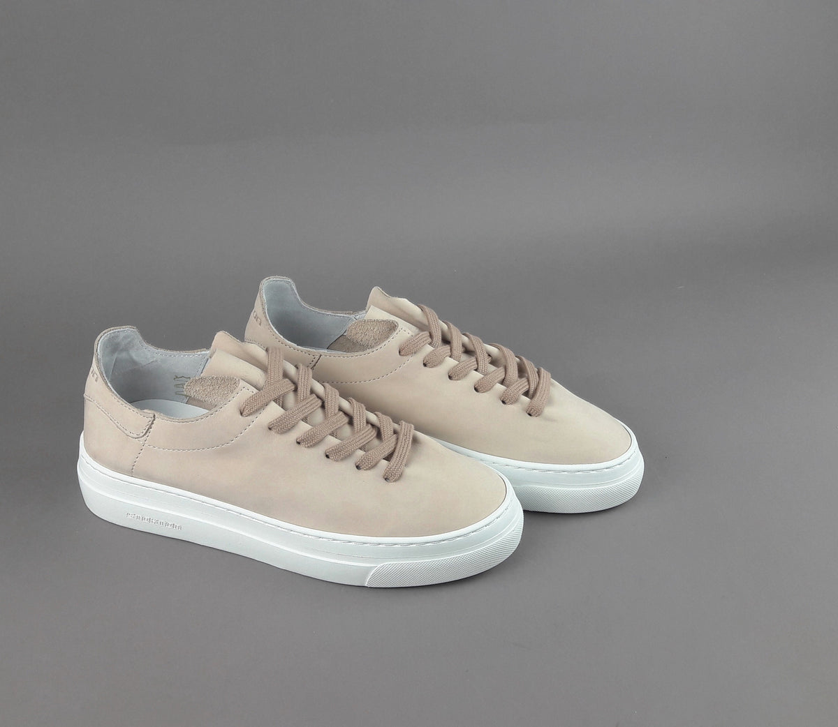 Stokton Sneakers Donna Nabuk Beige Naturale