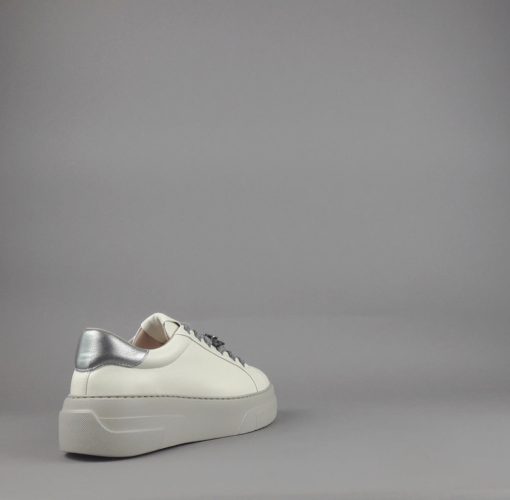 Stokton Sneakers Donna Pelle Avorio