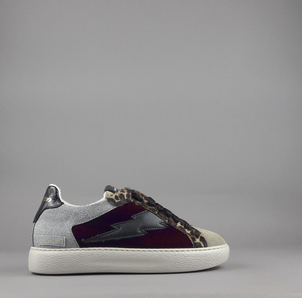 Stokton Sneakers Donna Velluto Bordeaux