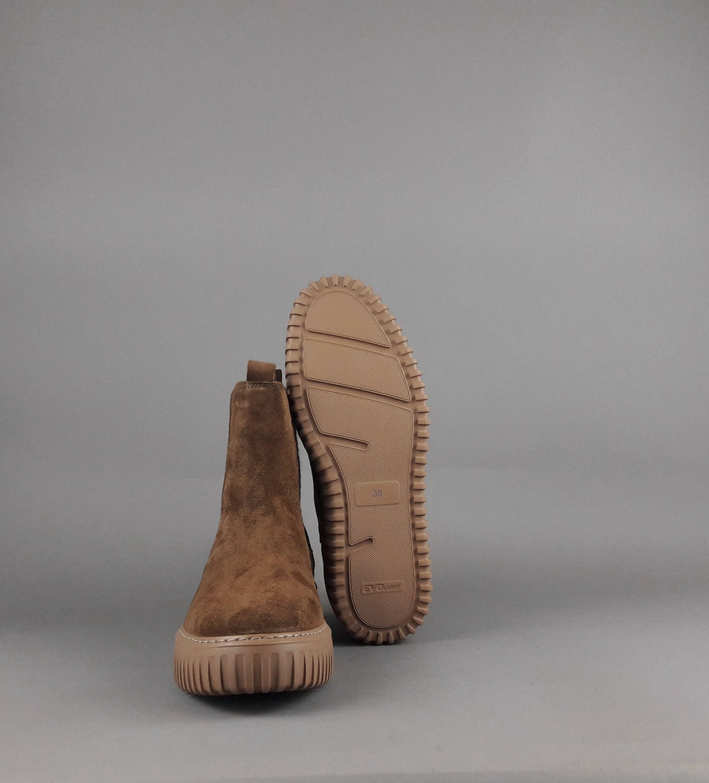 Stokton Stivaletto Donna Camoscio Marrone