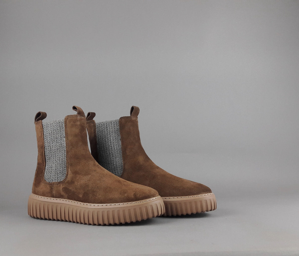 Stokton Stivaletto Donna Camoscio Marrone