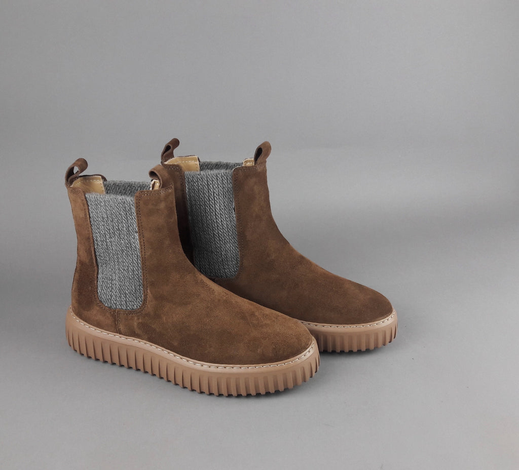 Stokton Stivaletto Donna Camoscio Marrone