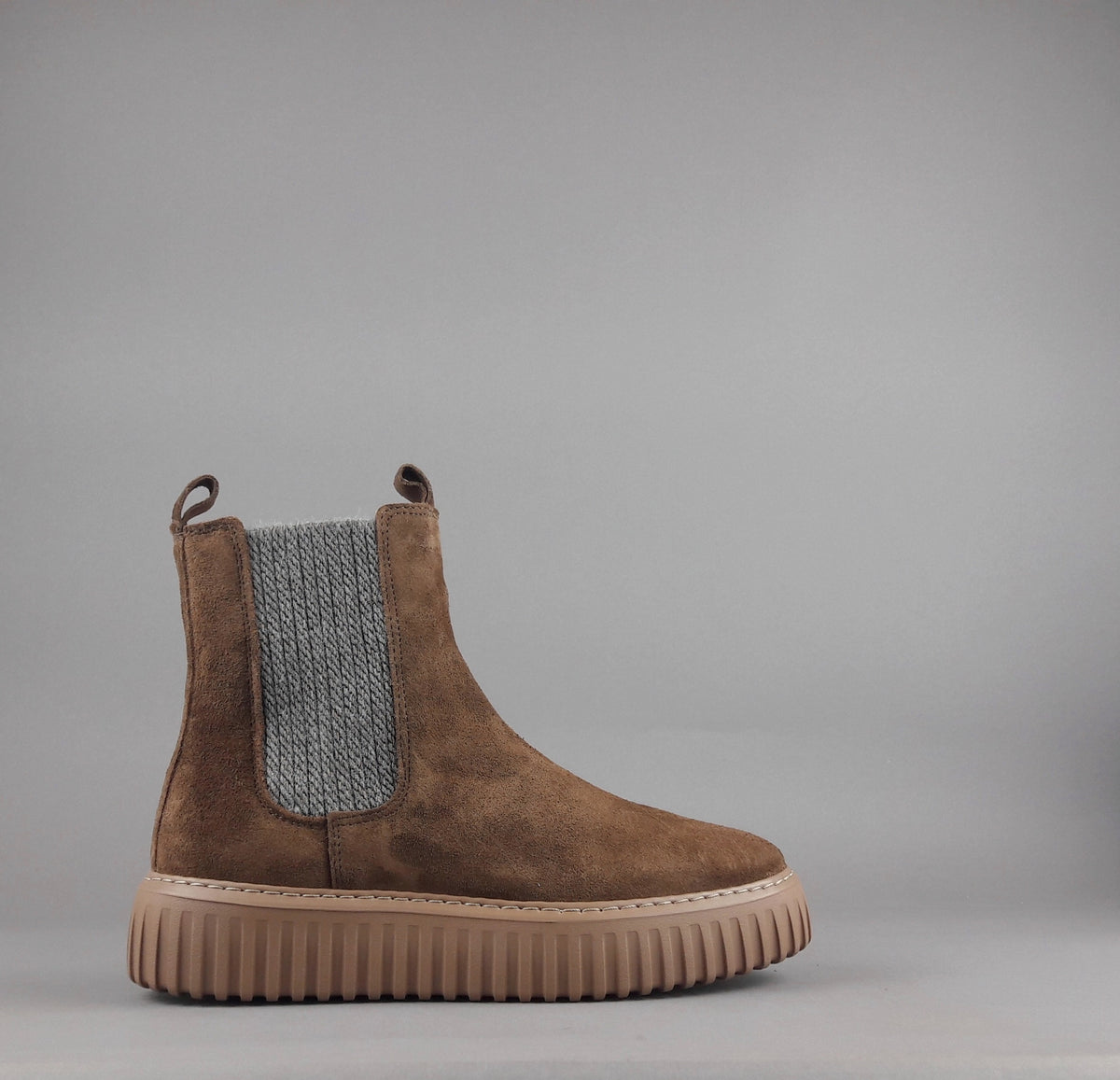 Stokton Stivaletto Donna Camoscio Marrone