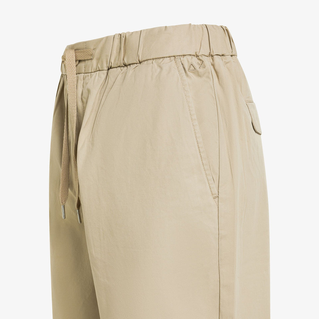 Sun 68 Bermuda Uomo Misto Cotone Beige Opaco