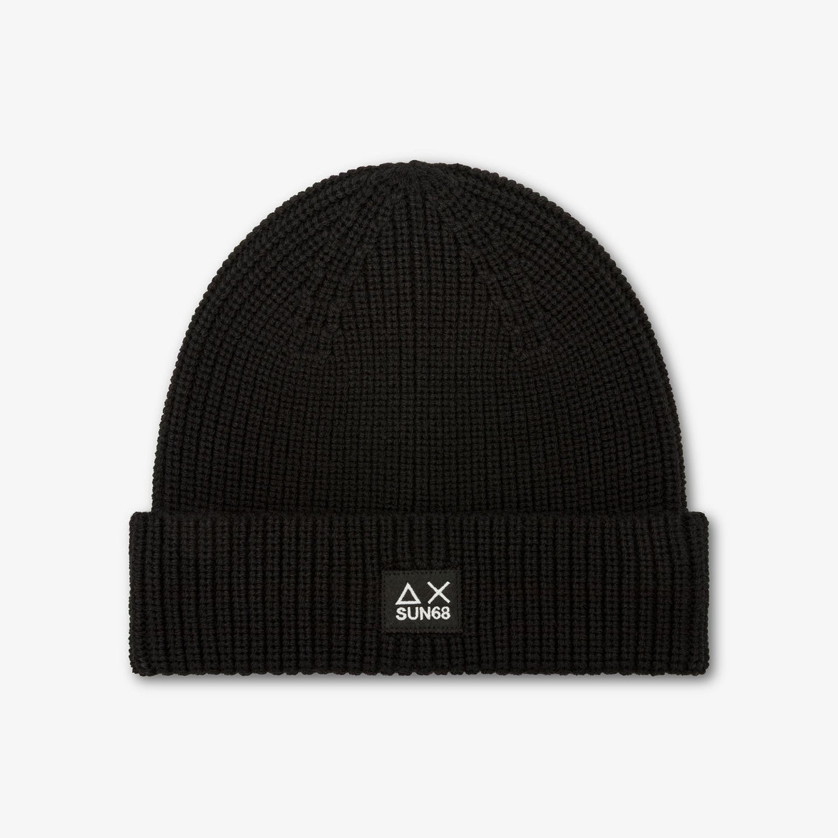 Sun 68 Cappello Unisex Misto Lana Nero