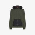 Sun 68 Felpa Giacca Uomo Misto Cotone Verde Militare