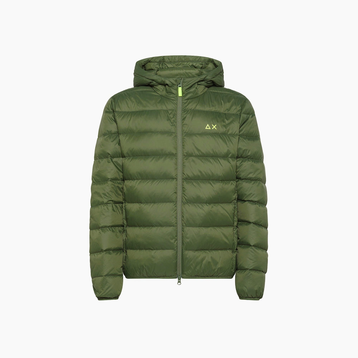 Sun 68 Giubbino Uomo Nylon Verde Militare