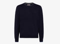 Sun 68 Maglia Uomo Girocollo Misto Lana Blu Scuro