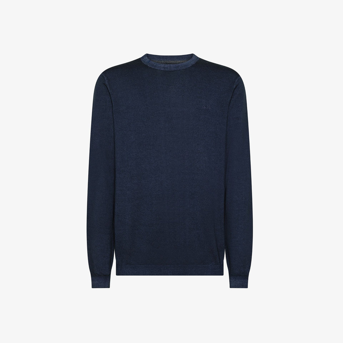 Sun 68 Maglia Uomo Lana Blu Scuro
