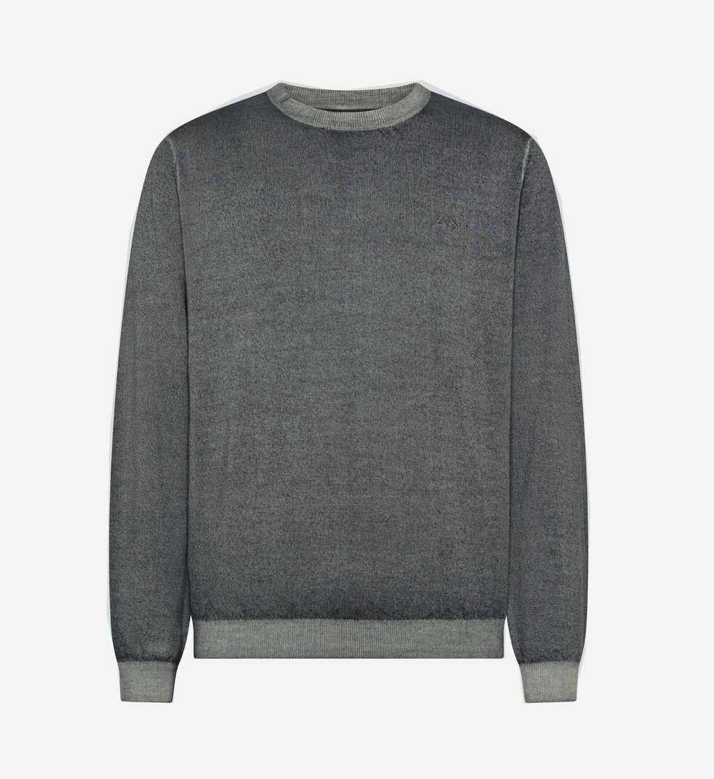 Sun 68 Maglia Uomo Lana Grigio