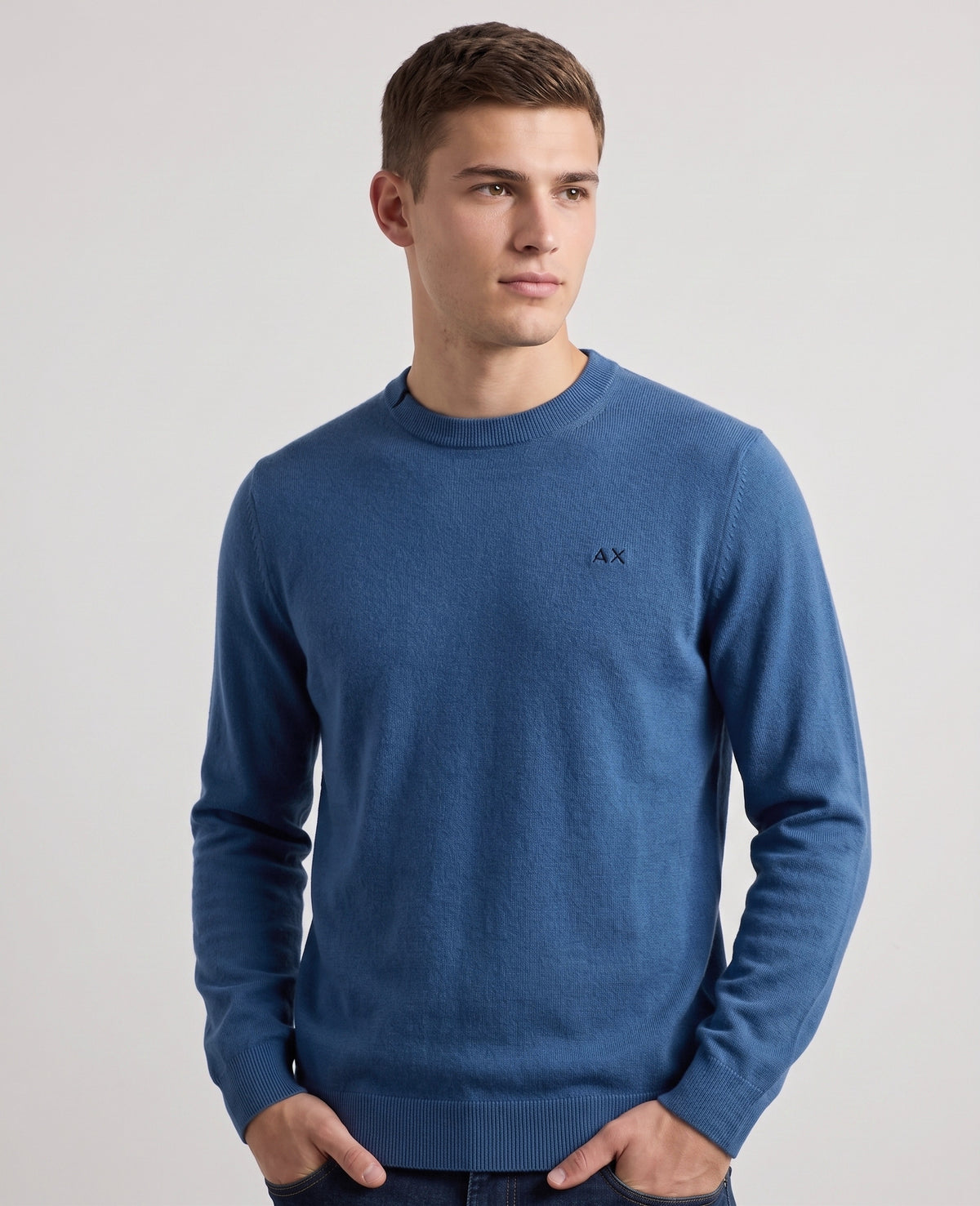 Sun 68 Maglia Uomo Misto Lana Avion