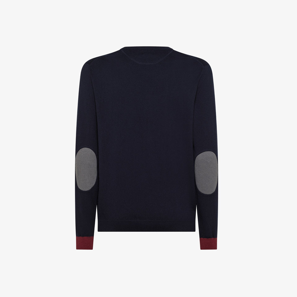 Sun 68 Maglia Uomo Misto Lana Blu Scuro