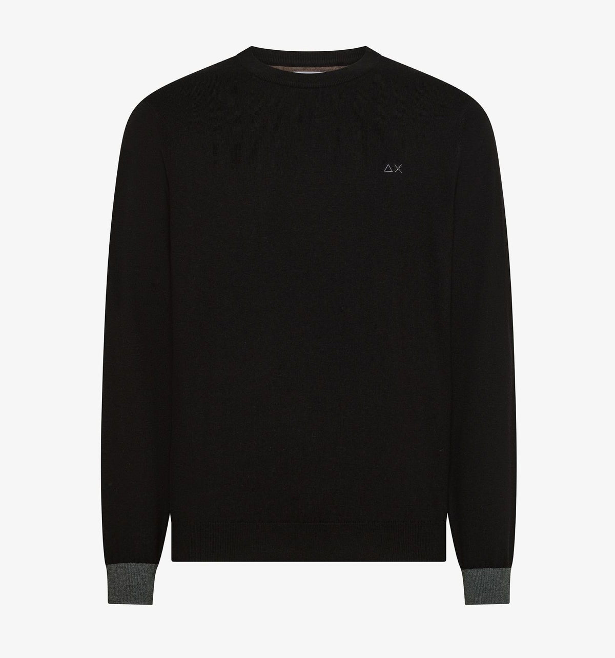 Sun 68 Maglia Uomo Misto Lana Nero