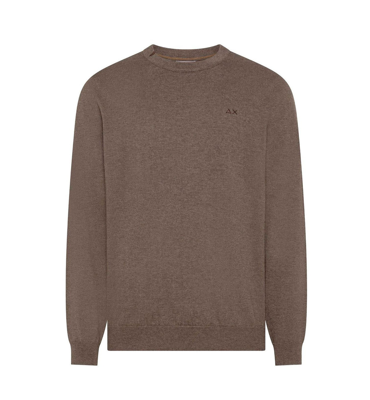 Sun 68 Maglia Uomo Misto Lana Talpa Scuro