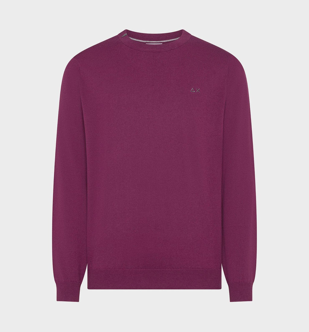Sun 68 Maglia Uomo Misto Lana Wine