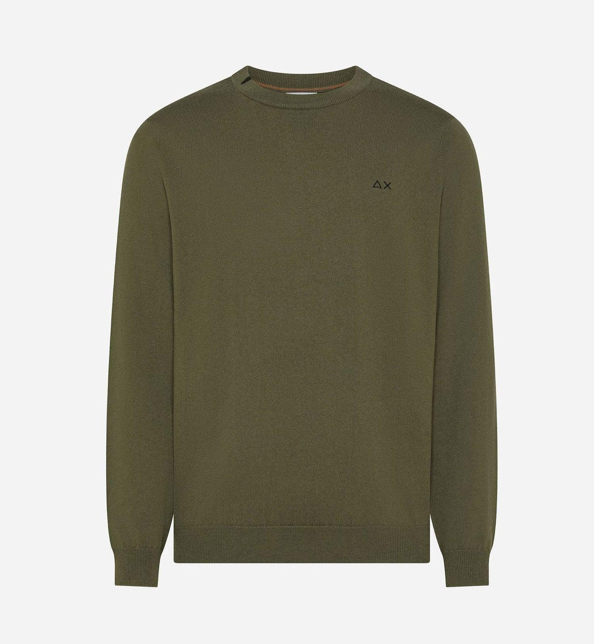 Sun 68 Maglia Uomo Misto Verde Militare