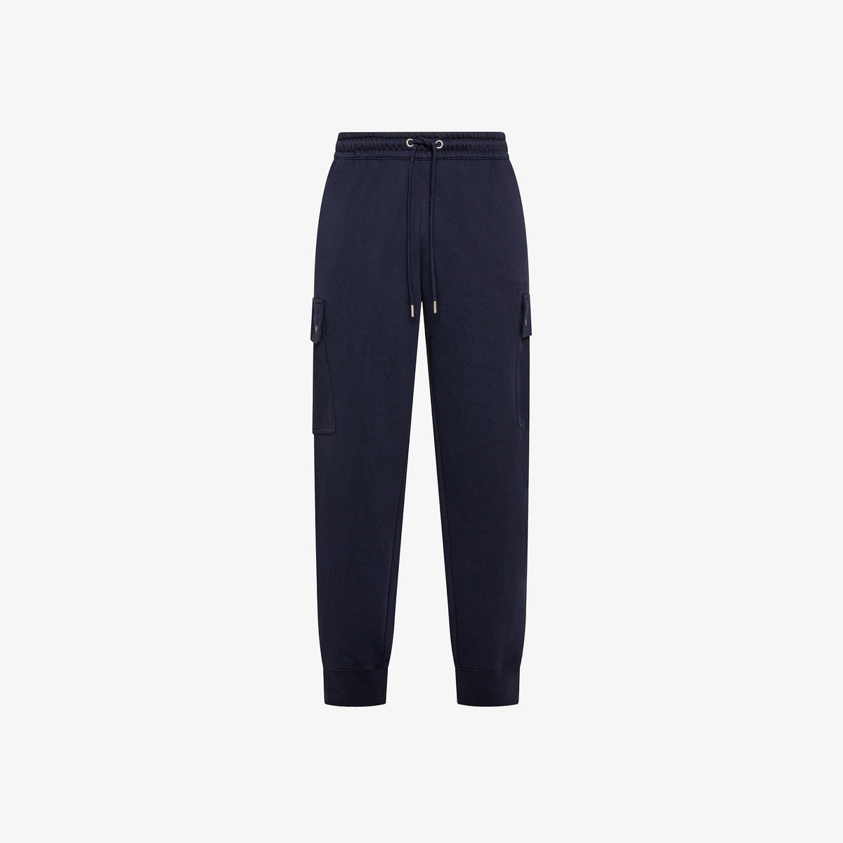 Sun 68 Pantalone Felpa Cargo Uomo Cotone Blu Scuro