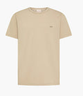 Sun 68 T-Shirt Uomo Piquet Di Cotone Beige Opaco