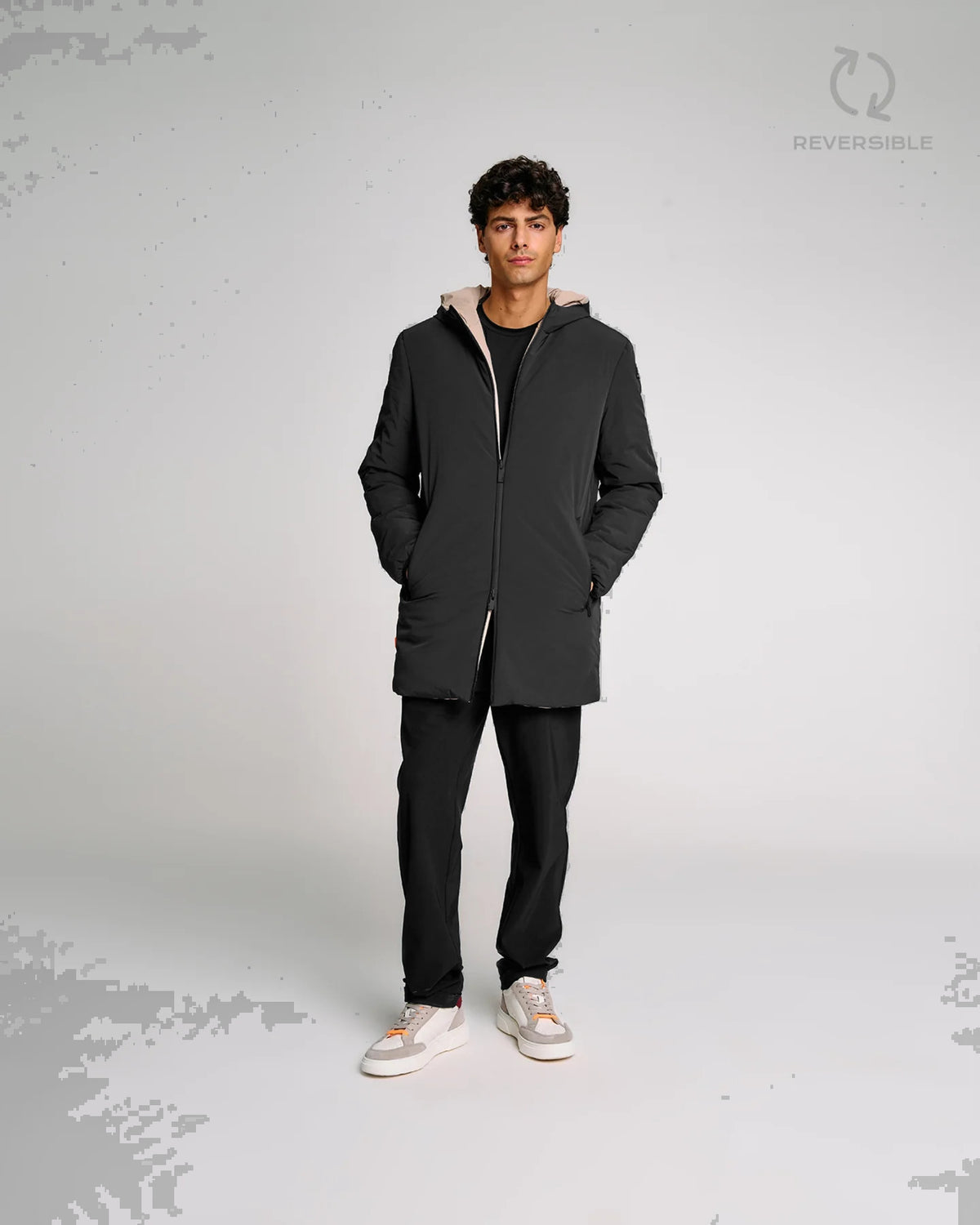 Suns Giubbino Lungo Uomo Lewys Nero