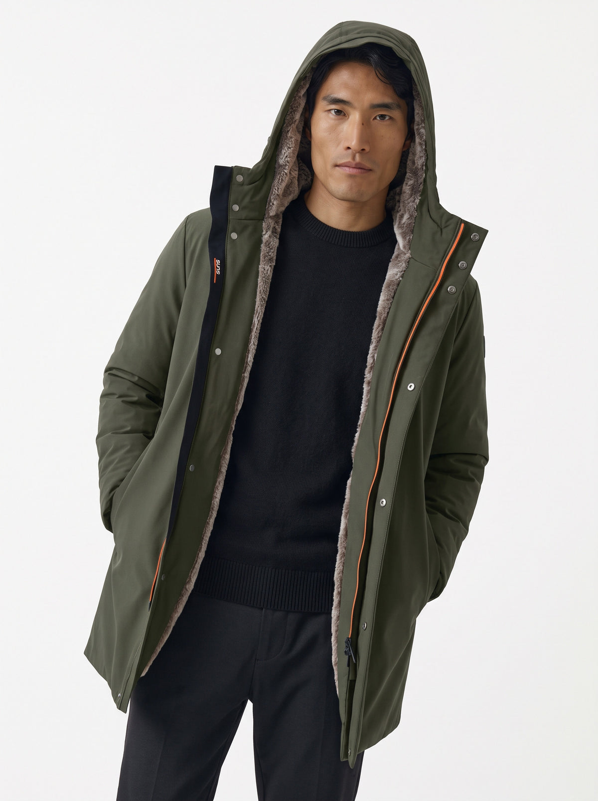 Suns Giubbino Uomo Gransasso Verde Militare