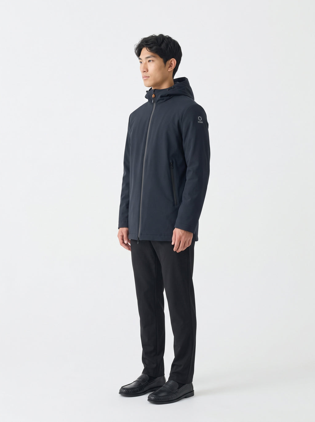 Suns Giubbino Uomo Nomentano Micro Blu Scuro