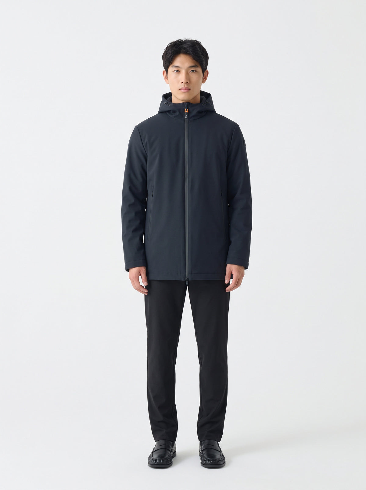 Suns Giubbino Uomo Nomentano Micro Blu Scuro