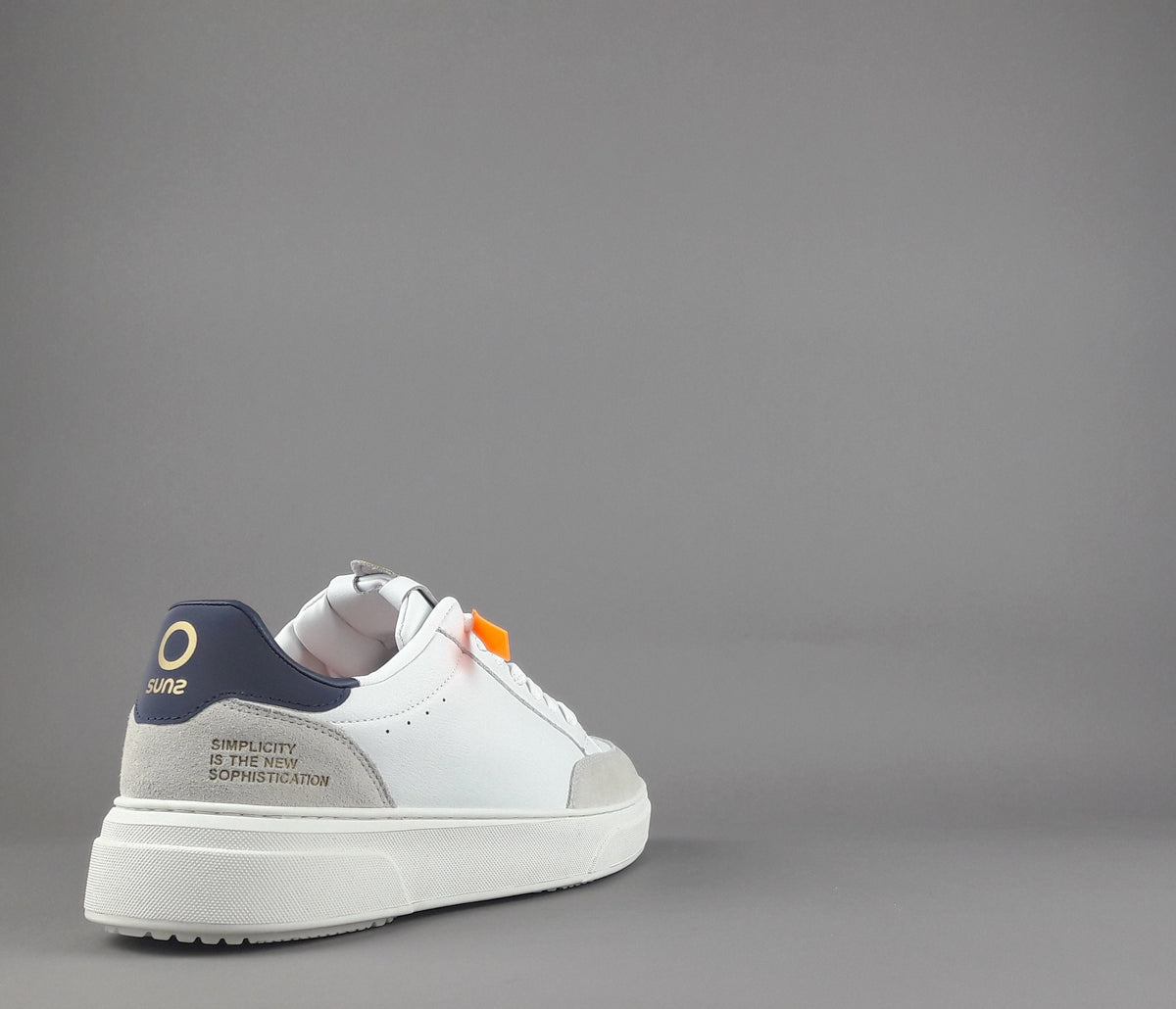 Suns Sneakers Uomo Camoscio E Pelle Con PU Bianco