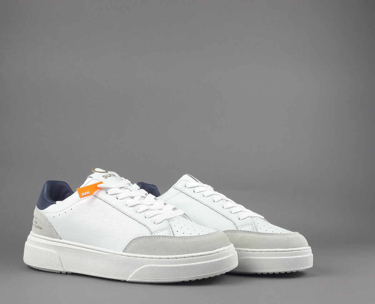 Suns Sneakers Uomo Camoscio E Pelle Con PU Bianco