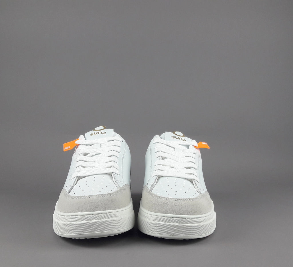 Suns Sneakers Uomo Camoscio E Pelle Con PU Bianco
