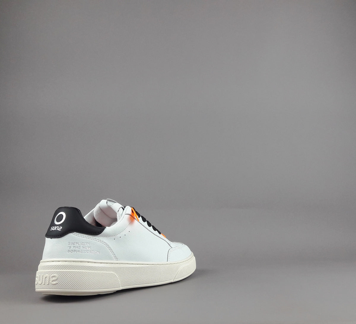 Suns Sneakers Uomo Pelle Bianco