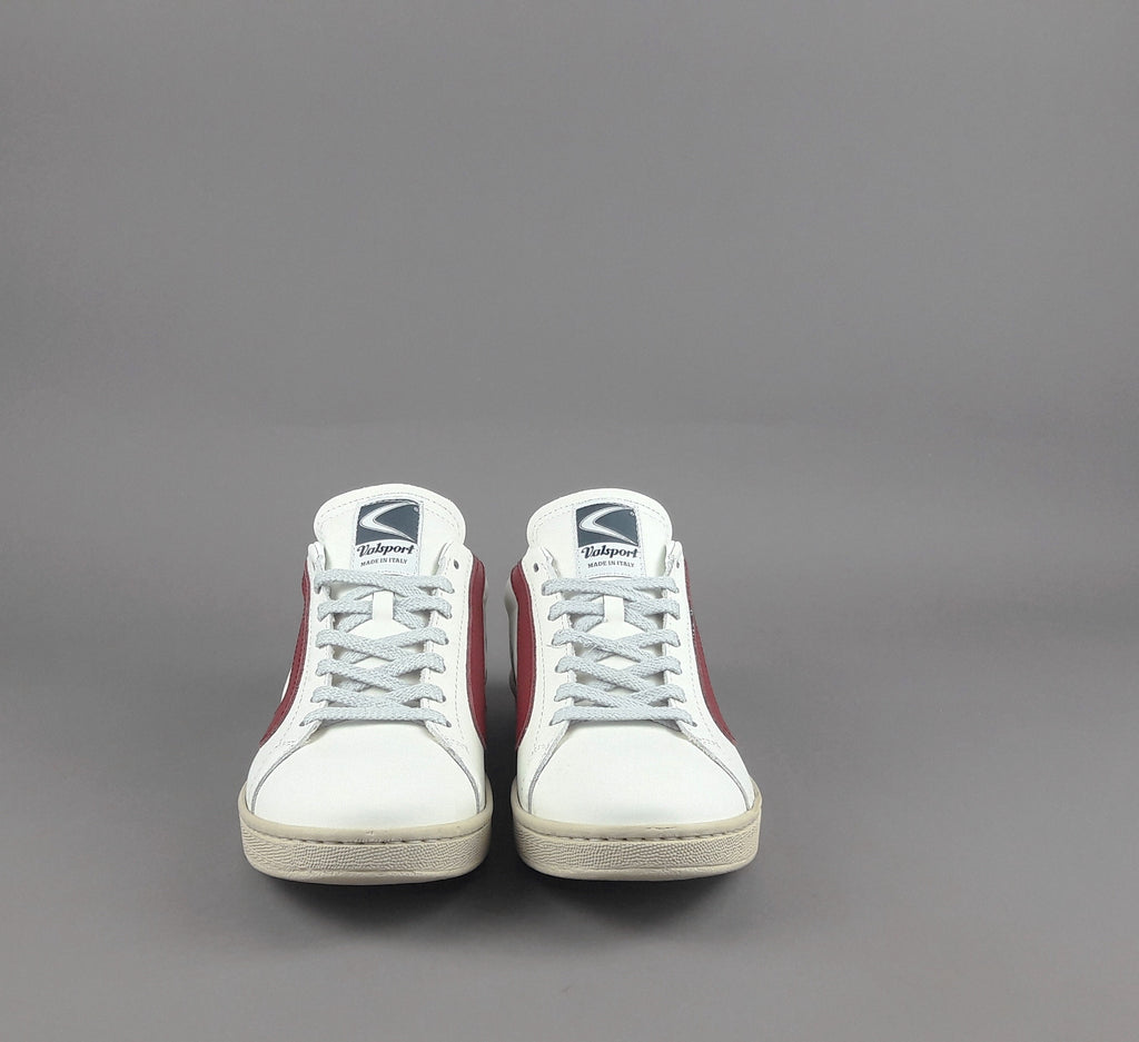 Valsport Sneakers Uomo Tournament Pelle Bianco Opaco