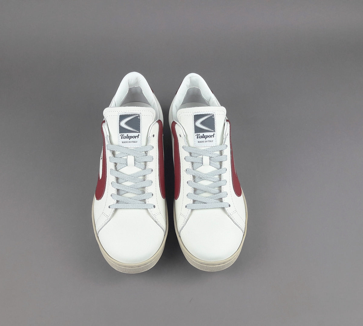 Valsport Sneakers Uomo Tournament Pelle Bianco Opaco