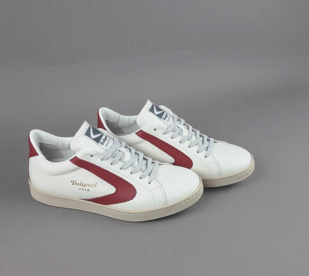 Valsport Sneakers Uomo Tournament Pelle Bianco Opaco